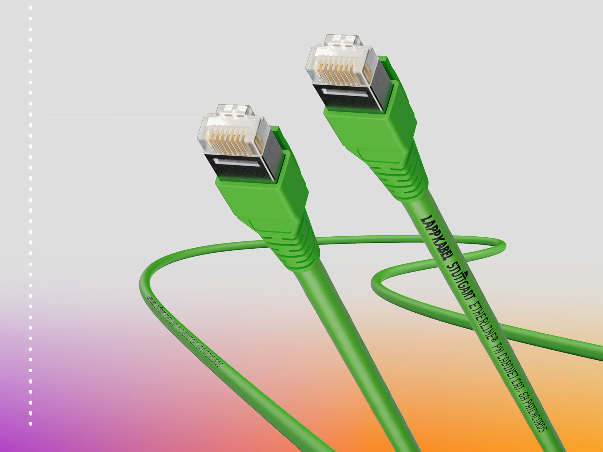 Descubra os nossos cabos de ligação Ethernet