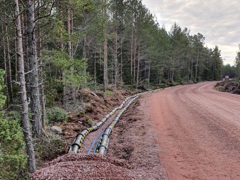 Greenpipe Fornece Condutas de Proteção para Parque  Eólico em Åland 